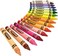 Crayola 16 Count Large Crayons - Lift Lid Box: Easy grip crayons - Non-toxic crayons - School and art supplies - Coloring tools for children