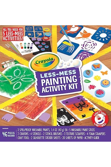 Crayola Less Mess Painting Activity Kit CY04-6941