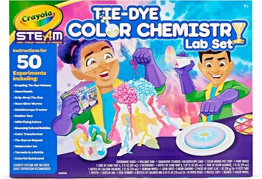 Crayola Tie Dye Color Chemistry: Kid-friendly tie dye - Colorful dye experiments