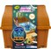 Crayola Scribble Scrubbie Glow Ocean Treasure Chest: Mess-free coloring animals - Artistic playtime set - Coloring and glowing fun