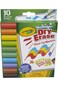 Crayola Wedge Tip Dry-Erase Washable Markers 10ct CY58-7733