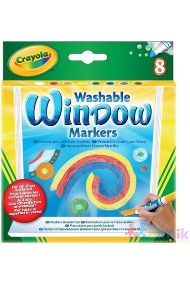 Crayola Washable Window Markers 8ct 58-8165