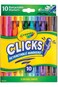 Crayola Washable Markers Clicks Retractable Tips CY58-8370