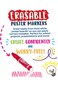 Crayola Project Erasable Poster Markers 6ct CY58-8371