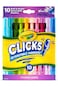 Crayola Clicks Retractable Markers - Bold Marker Point CY58-8373