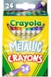 Crayola Crayons-Metallic 24/Pkg 52-8815