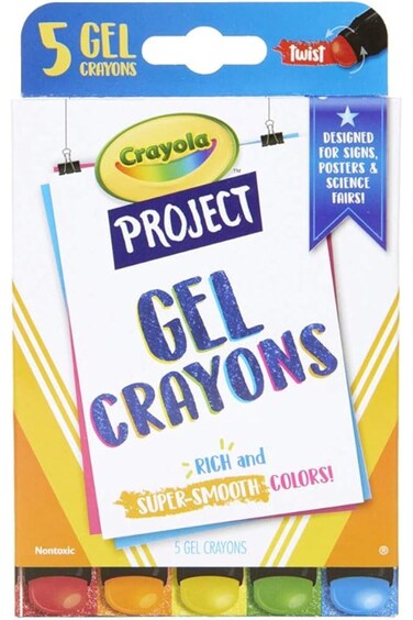Crayola Project Gel Crayons 5ct CY52-9509