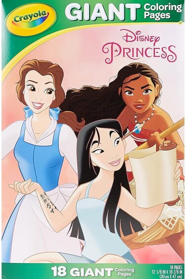 Crayola Giant Coloring Pages Disney Princess 04-0989