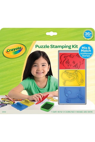My First Crayola Puzzle Stamping Kit Stage 3 81-1466