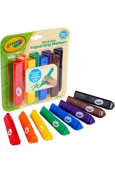 Crayola Tripod Grip Stampers Washable Stage 2&nbsp; CY81-1383