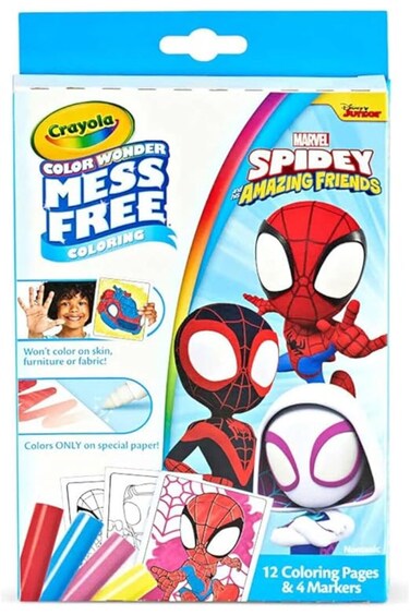 Crayola Color Wonder Spidey And His Amazing Friends Mini Box Set