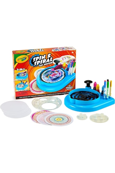 Crayola Spin &amp; Spiral Art Station