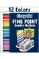 Crayola Doodle &amp; Draw Fine Point Doodle Markers 12ct CY58-8312