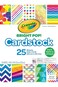 Crayola Bright Pop Cardstock 25ct CY99-0053