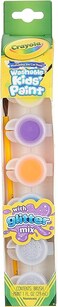 Crayola 6 Count Washable Kids' Paint Pots, Glitter Effects