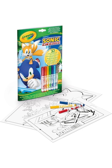 Crayola Coloring &amp; Activity Album Sonic