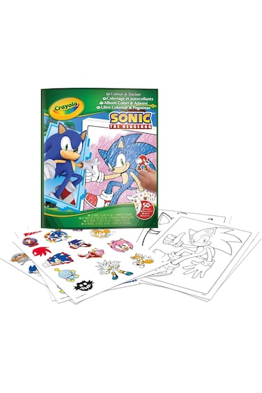 Crayola Color 'N Sticker Sonic