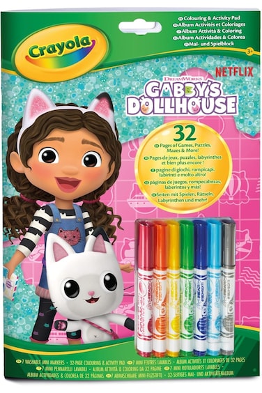Crayola Color &amp; Activity Gabby'S Dollhouse CY04-7024G