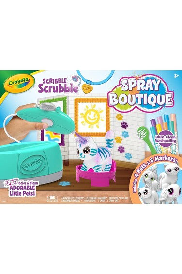 Crayola Scribble Scrubbie Spray Boutique
