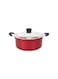 Non-Stick Casserole Cooking Pot with Stainless Steel Lid 20cm