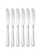 6-Piece Stainless Steel Dinner Knife Set 20.4cm, Durable &amp; Elegant Design