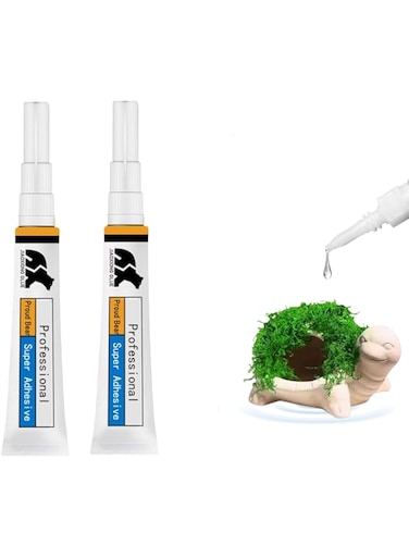 NALACAL Aquarium Glue (2 Pcs), Safe Quick-Drying Adhesive for Plants, Rocks, Coral, and Wood &ndash; Ideal for Freshwater and Saltwater Aquascaping