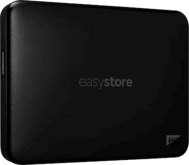 Western Digital Easystore 2TB External USB 3.2 Gen 1 Portable Hard Drive - Black (International Version)