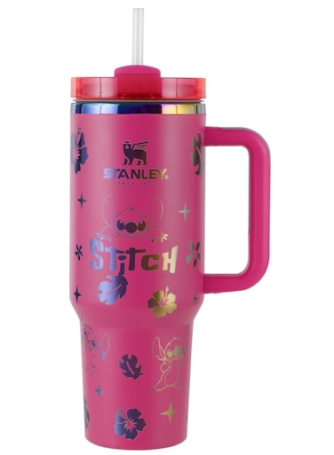 Stanley 40oz Quencher H20 Flowstate Stainless Steel Vacuum Insulated Tumbler with Lid and Straw for Water, Iced Tea or Coffee, Smoothie and More, Cream