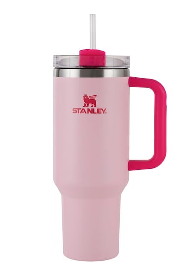 Stanley 40oz Quencher H20 Flowstate Stainless Steel Vacuum Insulated Tumbler with Lid and Straw for Water, Iced Tea or Coffee, Smoothie and More, Cream