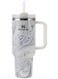 Stanley 40oz Quencher H20 Flowstate Stainless Steel Vacuum Insulated Tumbler with Lid and Straw for Water, Iced Tea or Coffee, Smoothie and More, Cream