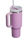 Stanley 40oz Quencher H20 Flowstate Stainless Steel Vacuum Insulated Tumbler with Lid and Straw for Water, Iced Tea or Coffee, Smoothie and More, Cream