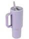 Stanley 40oz Quencher H20 Flowstate Stainless Steel Vacuum Insulated Tumbler with Lid and Straw for Water, Iced Tea or Coffee, Smoothie and More, Cream