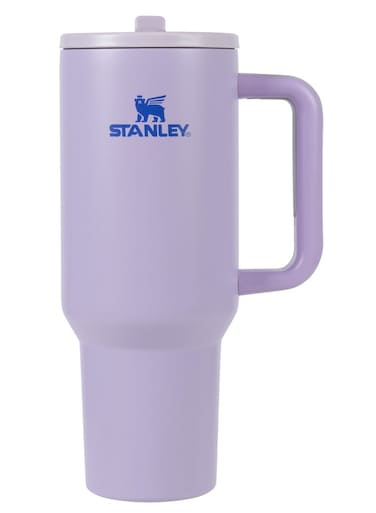 Stanley 40oz Quencher H20 Flowstate Stainless Steel Vacuum Insulated Tumbler with Lid and Straw for Water, Iced Tea or Coffee, Smoothie and More, Cream