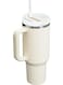 Stanley 40oz Quencher H20 Flowstate Stainless Steel Vacuum Insulated Tumbler with Lid and Straw for Water, Iced Tea or Coffee, Smoothie and More, Cream
