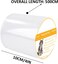 Cat Scratch Clear Double-Sided Deterrent Tape pad sheet,Furniture Protector, Residue, Clear Double Sided Anti Scratch Cat Deterrent Training Tape, Cat Sticky Paws Tape (2.5Inch*3.3Yards)&hellip;