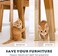 Anti-Scratch Cat Training Tape Non-Toxic, Furniture Protector Protection Tapes Clear Double Sided Kitten Deterrent