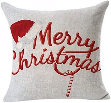 Christmas 45x45 cm Whats a Gram Canvas Pillowcase Throw Pillow Cover Square Home Decorative ERRY THEME PILLOW