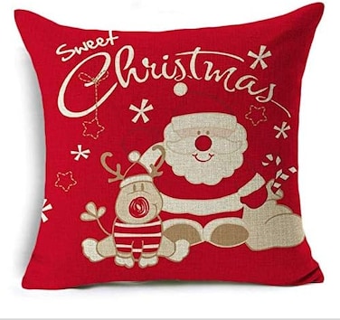 Christmas 45x45 cm Whats a Gram Canvas Pillowcase Throw Pillow Cover Square Home Decorative ERRY THEME PILLOW