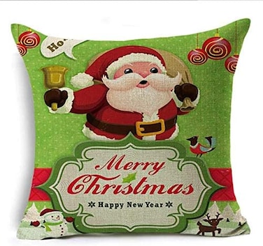 Christmas 45x45 cm Whats a Gram Canvas Pillowcase Throw Pillow Cover Square Home Decorative ERRY THEME PILLOW