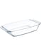Simax Glassware 8593419414428 Simax Heatproof, 1,5L rectangular dish, one size, clear