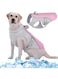 Kuoser Cooling Vest for Dogs, Dog Cooling Coat for Hot Summer Days, Breathable &amp; Reflective Safety Vest for Small, Medium Dogs, Cooling Jacket for Outdoor Activities, Hiking, Training