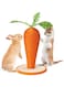 Mumoo Bear Cat Scratching Post 40cm for Small Kitten, Scratch Post for Large Cats Carrot Sisal Cat Scratcher Cat Scratching Pole for Indoor Cats Kitty Training Climbing