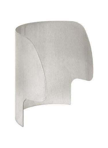 Rattleware Stainless Steel Round Coffee Knock Box Splash Guard (12.2&rdquo; x 4.39&rdquo;) - Ideal for Home, Cafe, Restaurant, Hotel, Office, or Commercial Establishment - Dishwasher Safe, Perfect for Baristas