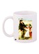 Girls Printed Coffee Mug White/Blue/Green 11ounce
