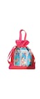 Swayam Faux Silk Draw String Closure Bag, Pink, Gut01