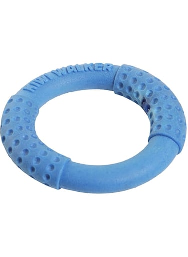 KIWI WALKER Let&lsquo;s play! RING MINI Dog Toy - BLUE/13CM