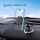 SEEKEN Car Phone Holder for Dashboard,Windshield - Black, Vehicle Mount, Hands-Free, Magnetic Holder, Fast Charging, Premium Design, High-Quality.