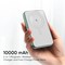 SEEKEN 10K MAH Foldable Magnetic Wirless 22.5W Power Bank - Green, Fast Charging, Portable Charger, Travel Charger, Overcharge Protection, Premium Design, High-Quality.