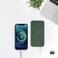 SEEKEN 10K MAH 15Watt Wireless Charging  Power Bank - Green   Fast Charging   Portable Charger   Travel Charger   Overcharge Protection   Premium Design   High-Quality.