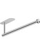 Premium Stainless Steel Paper Towel Holder - Wall Mounted with Built-In Strong Adhesive Stickers or Screw Mounted Option for Durable Installation in your Kitchen, Bathroom or Home